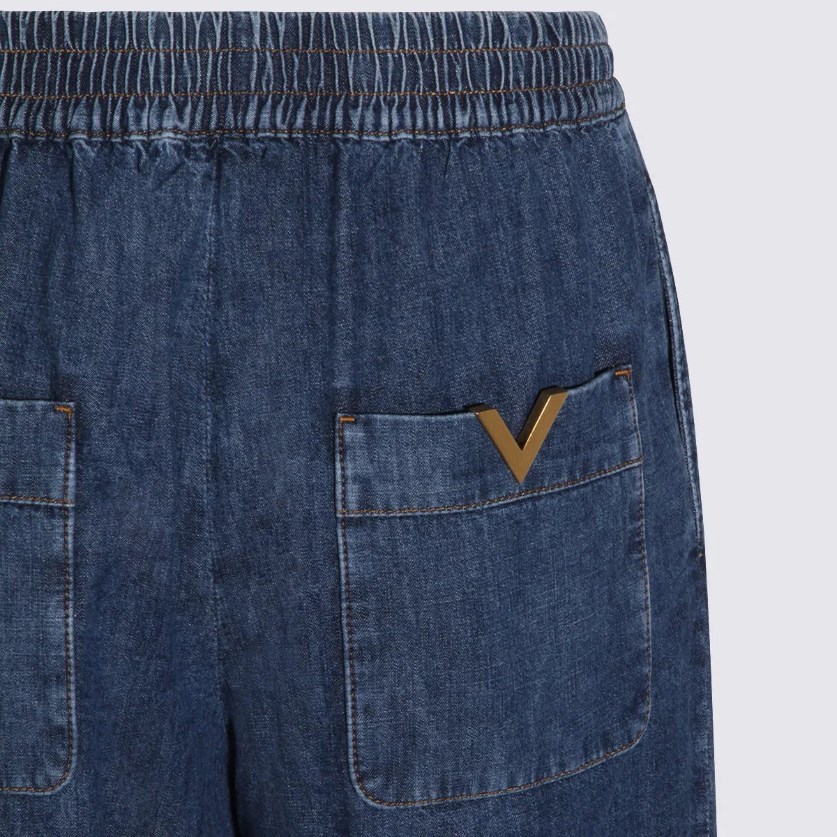 Trousers Medium Blue sold by Wanan Luxury product image thumbnail 5