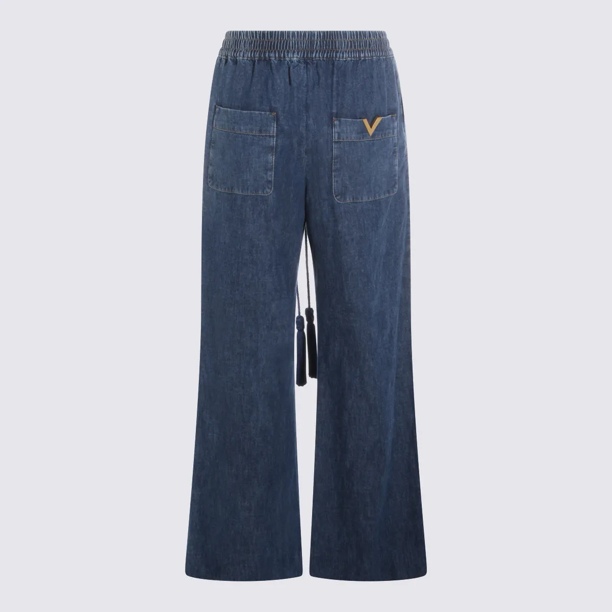 Trousers Medium Blue sold by Wanan Luxury product image thumbnail 2