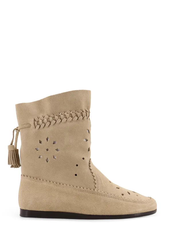 Woosta Suede Boots made by Isabel Marant