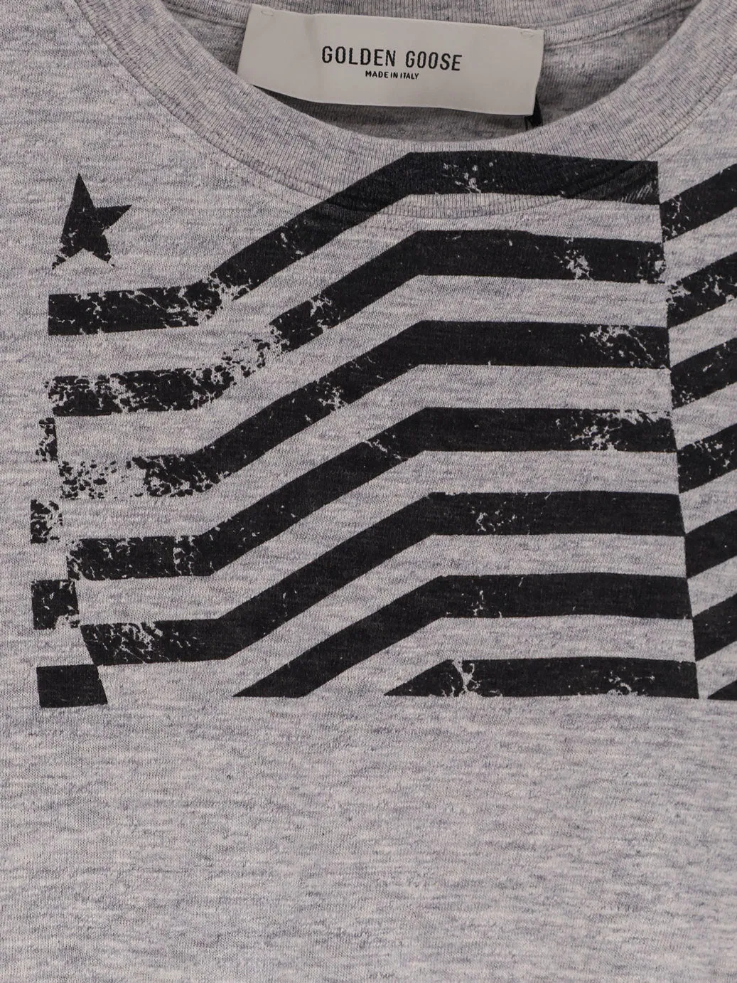 Cotton T-Shirt With Flag Print On The Front sold by Wanan Luxury product image thumbnail 3