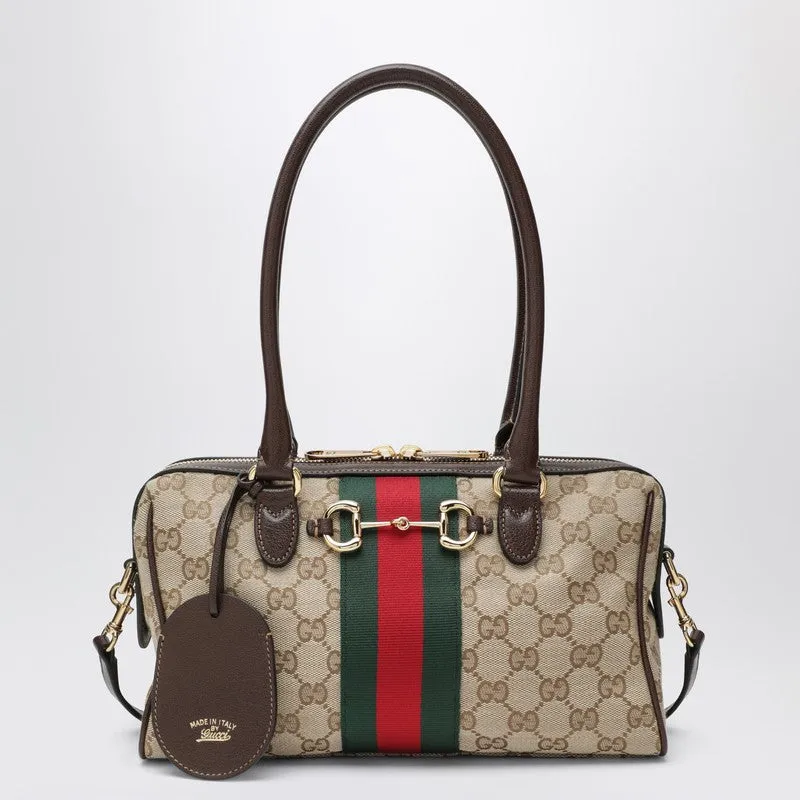 Medium Borsetto Duffle Bag In Lightweight Gg Fabric sold by Wanan Luxury