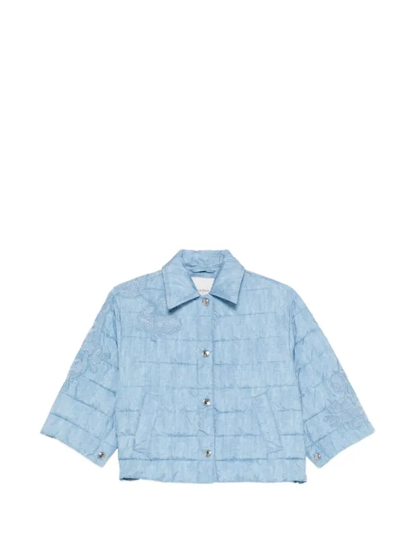 Coats Blue And Green sold by Wanan Luxury