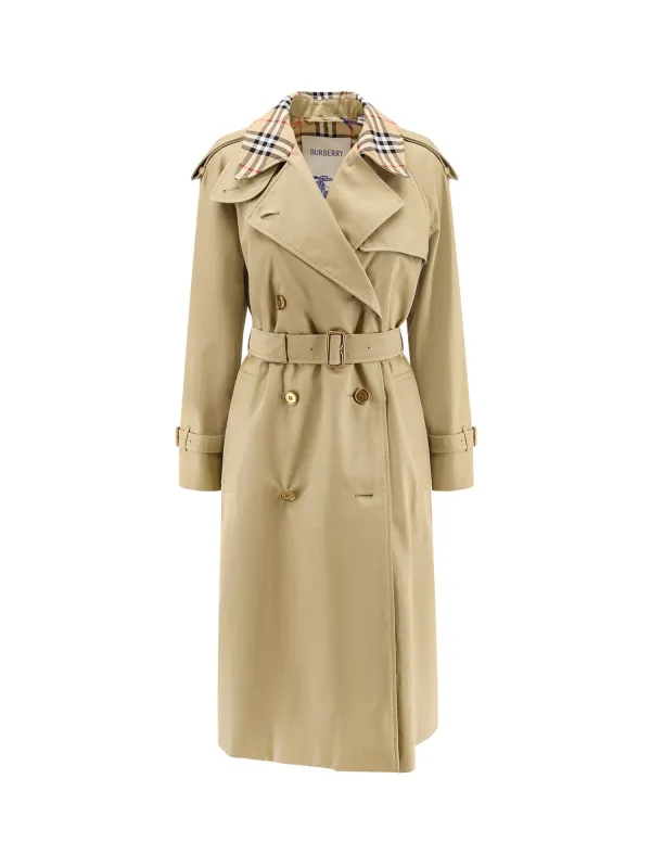 Castleford Organic Cotton Trench sold by Wanan Luxury