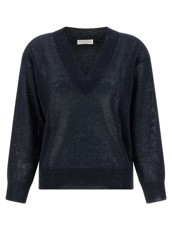 Dazzling Sweater Sweaters And Cardigans Blue sold by Wanan Luxury