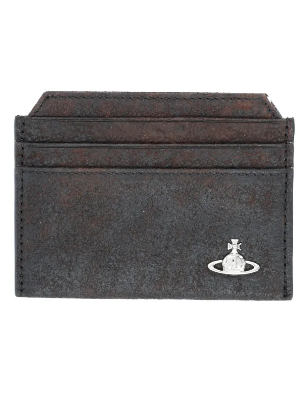 Card Holder With "Orb" Detail made by Vivienne Westwood