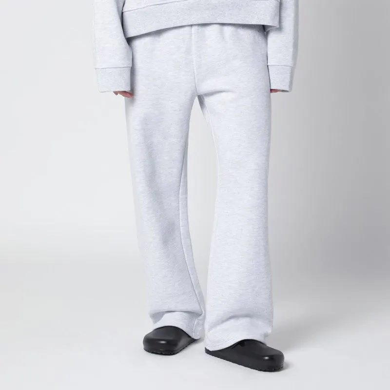 Grey Cotton Jogging Trousers made by Entire Studios