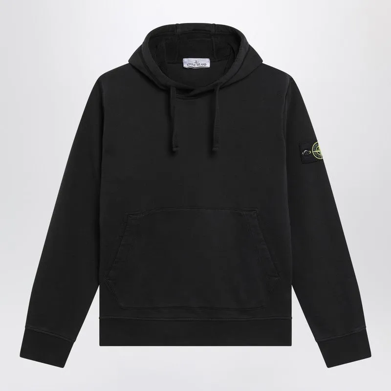 Black Cotton Hoodie sold by Wanan Luxury