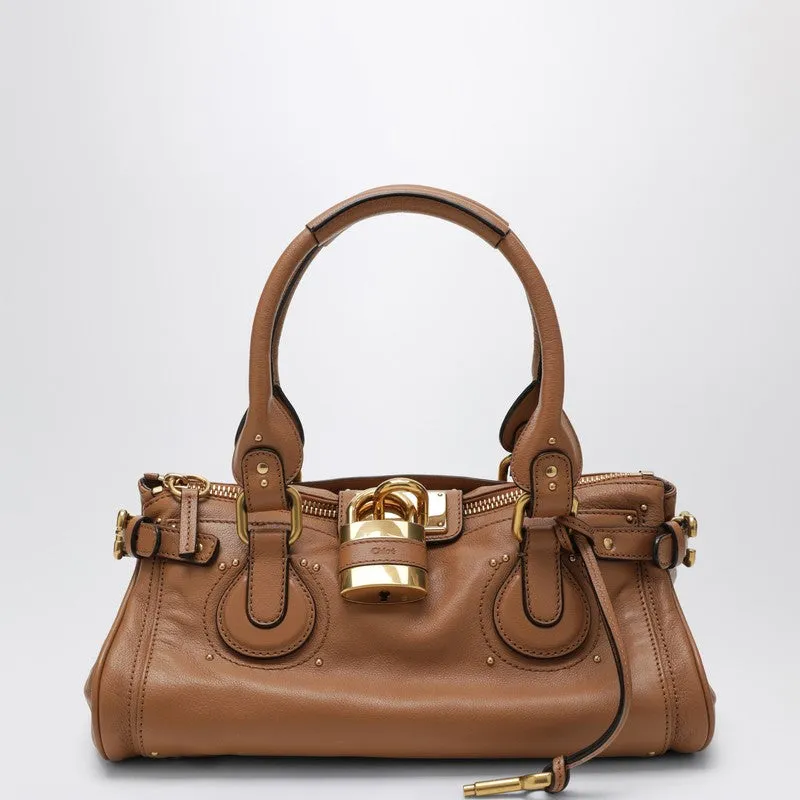 Paddington Bag In Light Brown made by Chloe