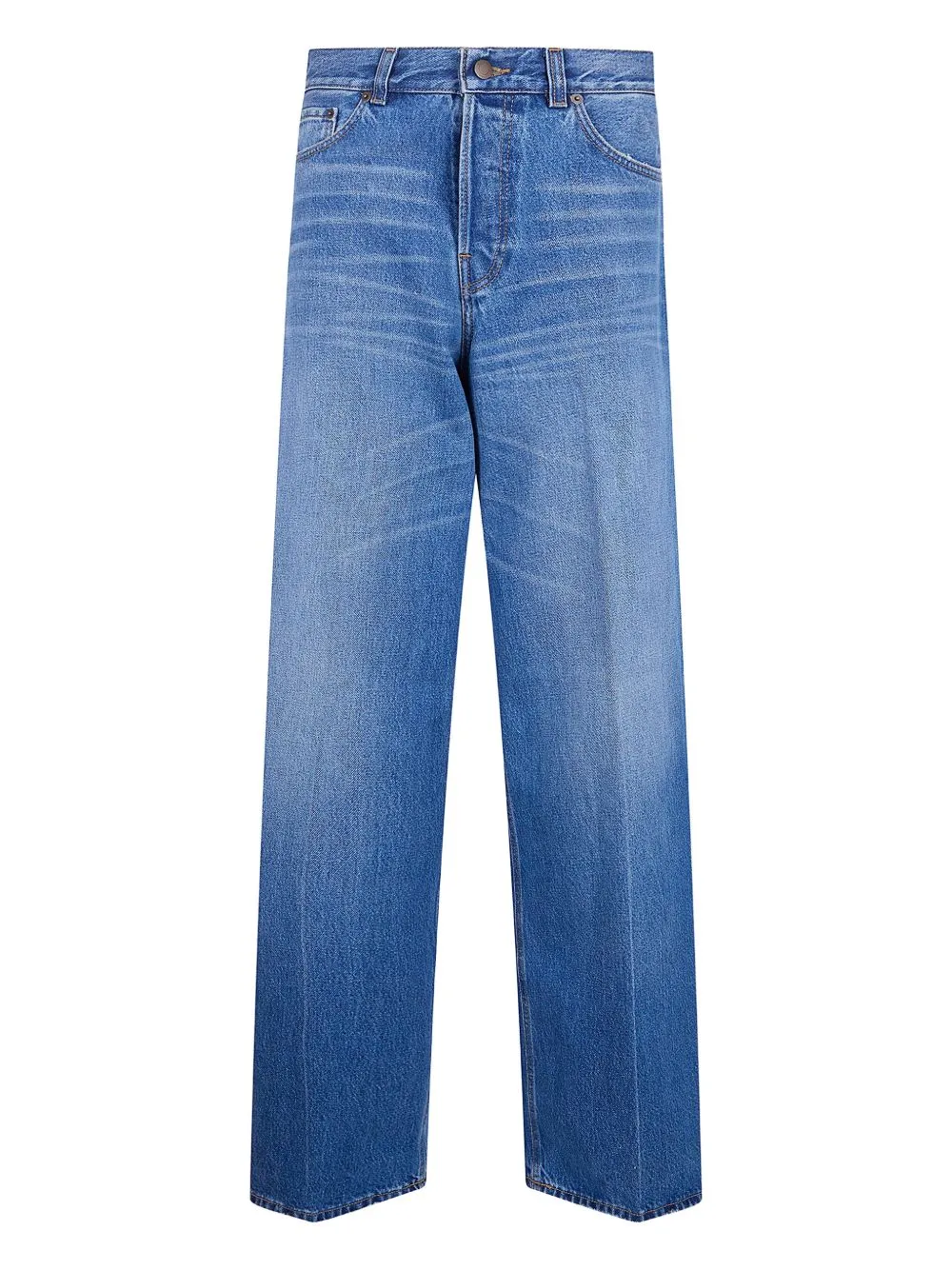 Bethany Wide-Leg Denim Jeans sold by Wanan Luxury