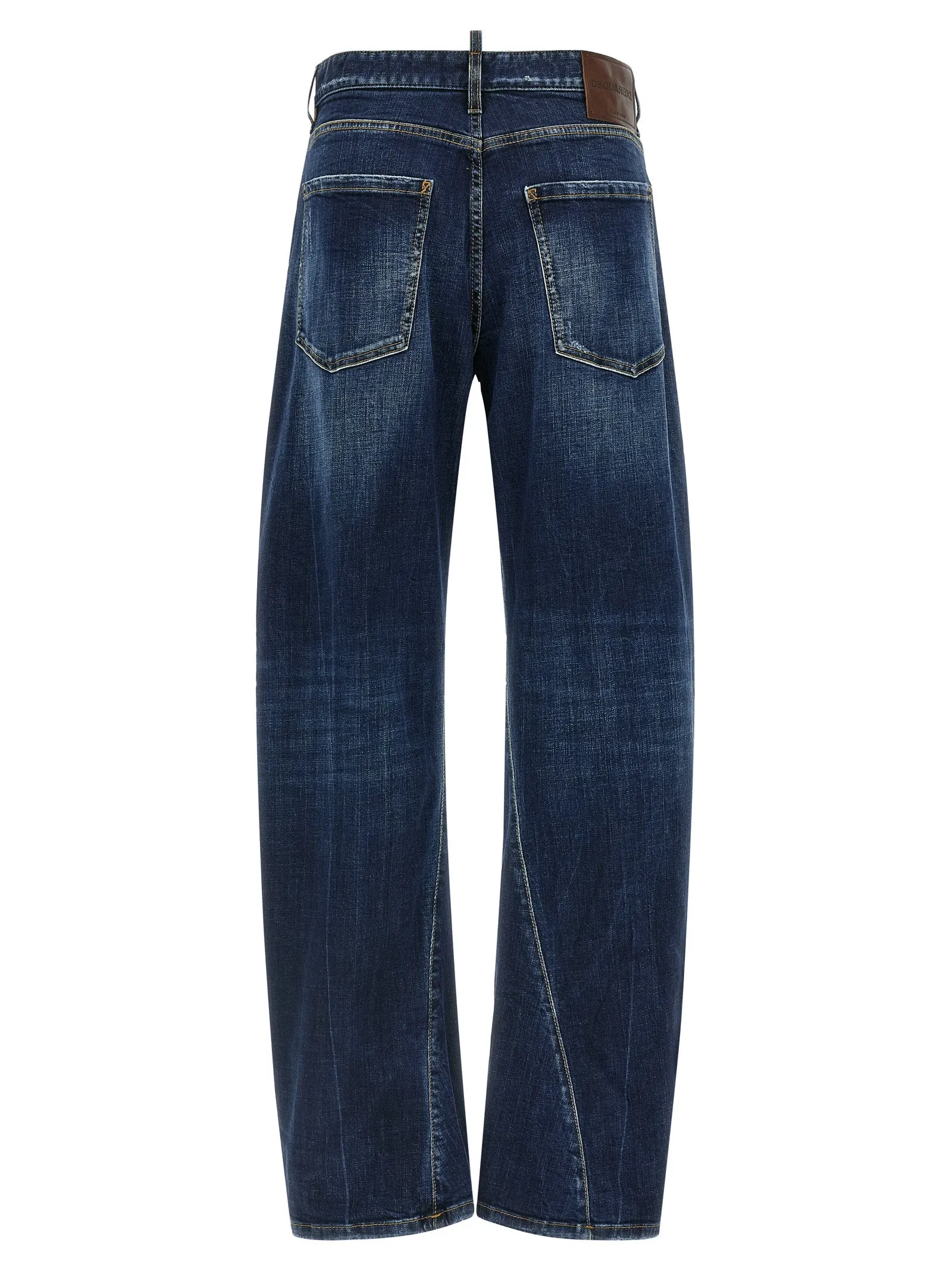 Loose Twist Jeans Blue sold by Wanan Luxury product image thumbnail 2