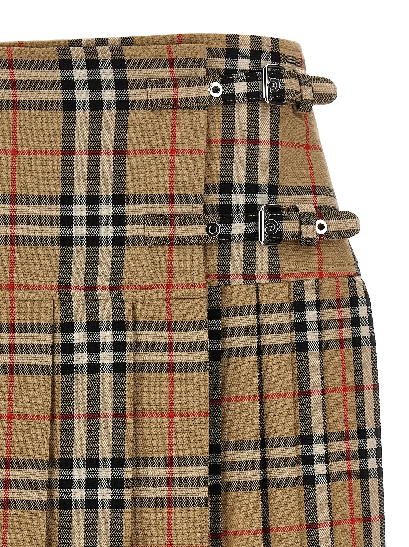 Kilt Skirt Skirts Beige sold by Wanan Luxury product image thumbnail 3