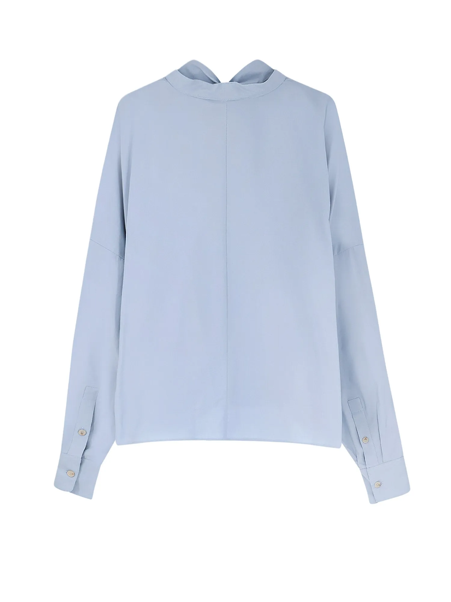 Cotton Shirt With Bow sold by Wanan Luxury product image thumbnail 2