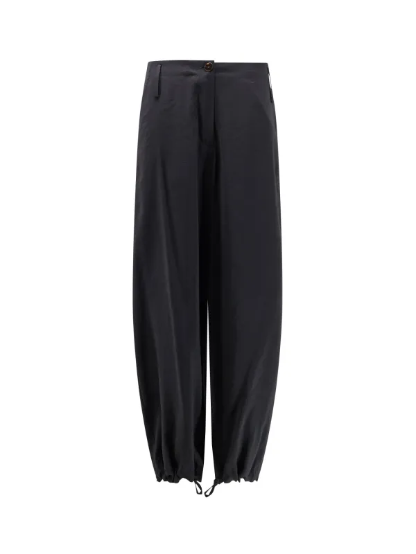 Modal Trousers With Drawstring Detail sold by Wanan Luxury