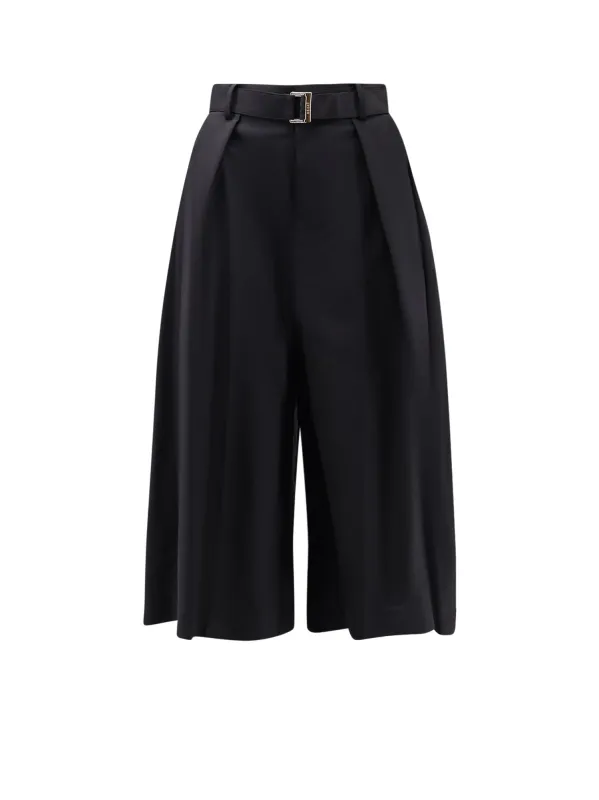 Wool Blend Bermuda Shorts made by Sacai