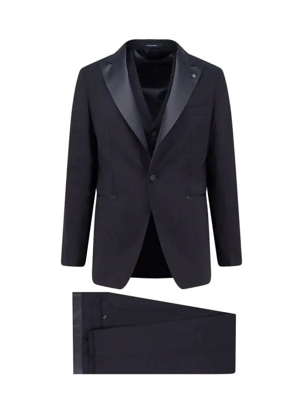 Virgin Wool Tuxedo With Vest sold by Wanan Luxury