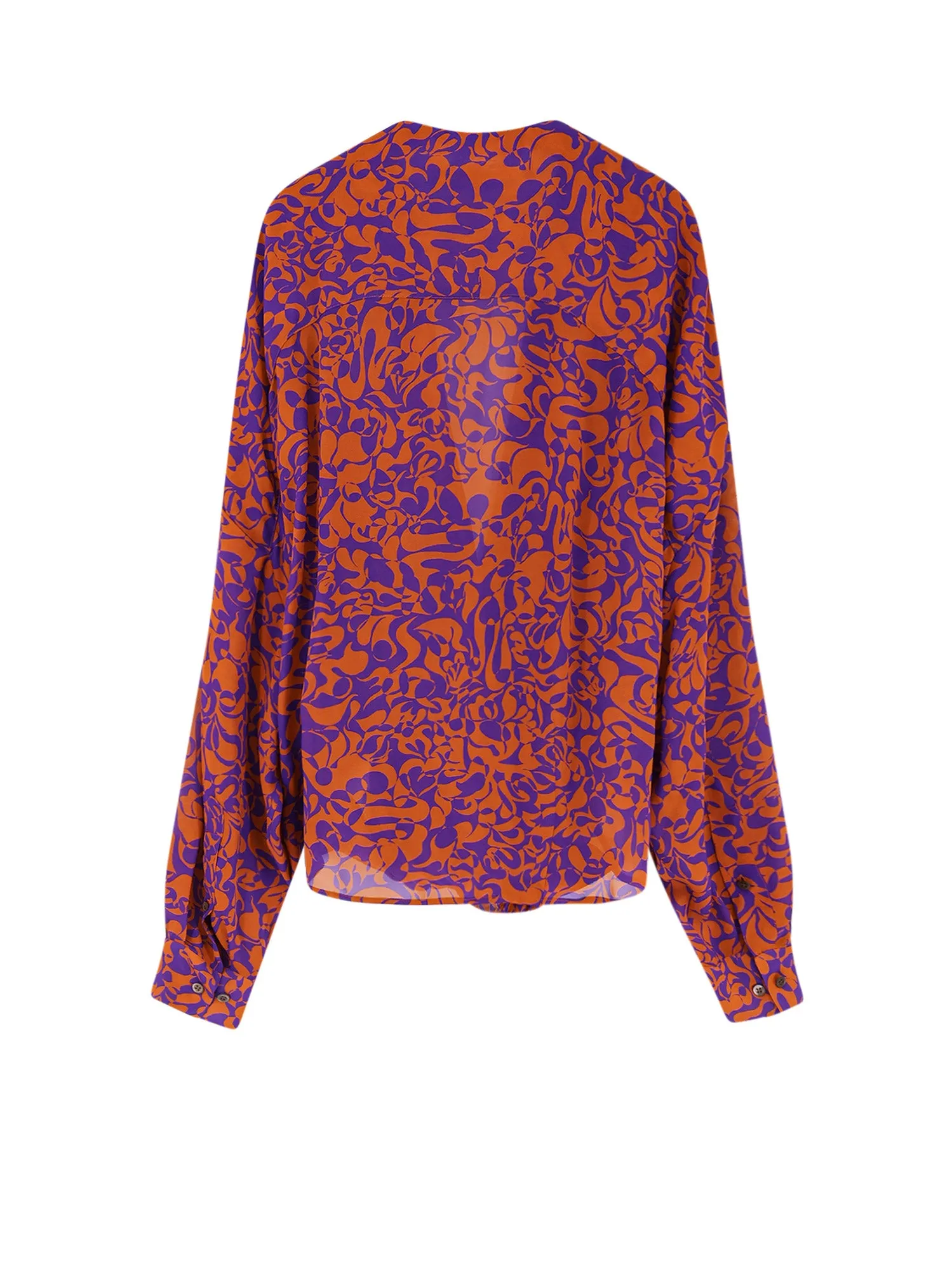 Camiel Cotton Shirt With Multicolor Print sold by Wanan Luxury product image thumbnail 2