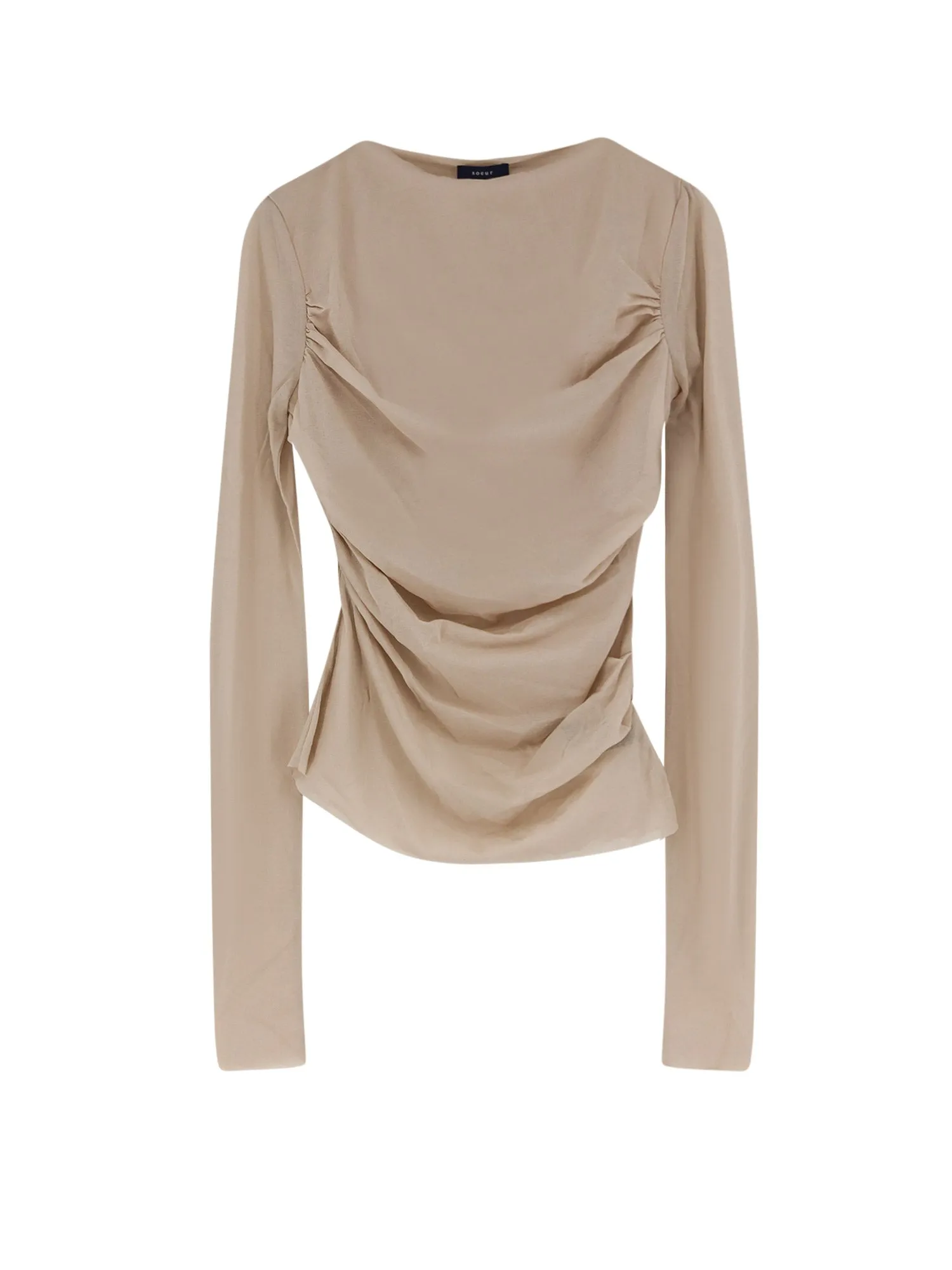 Gaia Extra-Fine Cotton CrêPe Top sold by Wanan Luxury