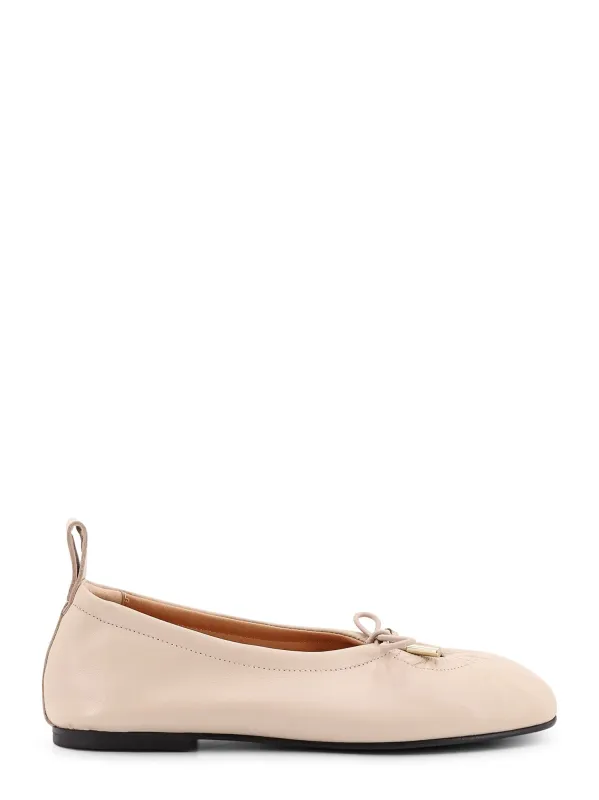 Rosalind Leather Ballerinas sold by Wanan Luxury