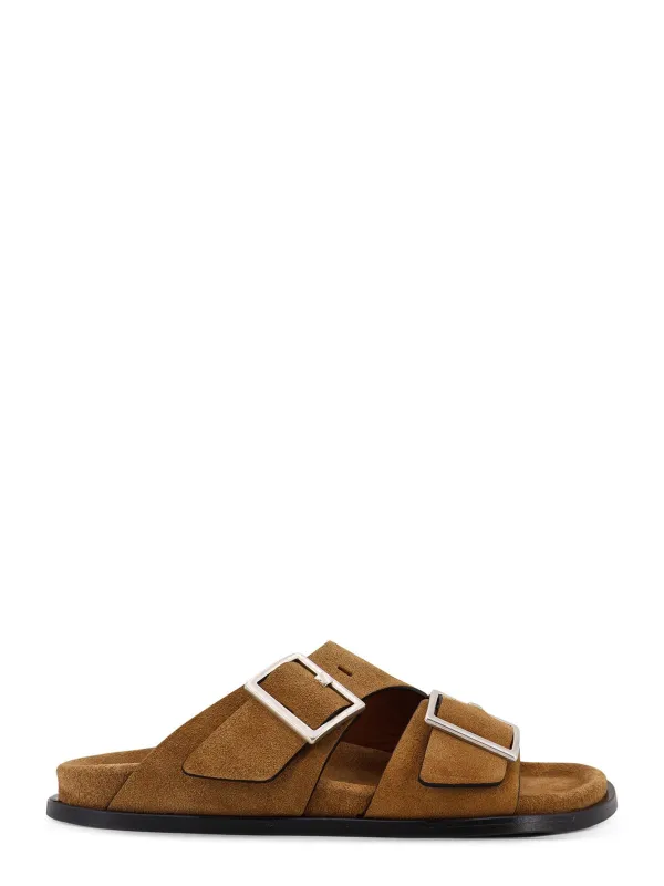 Alba Suede Sandals sold by Wanan Luxury