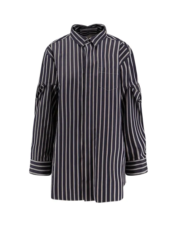 Oversize Striped Shirt sold by Wanan Luxury