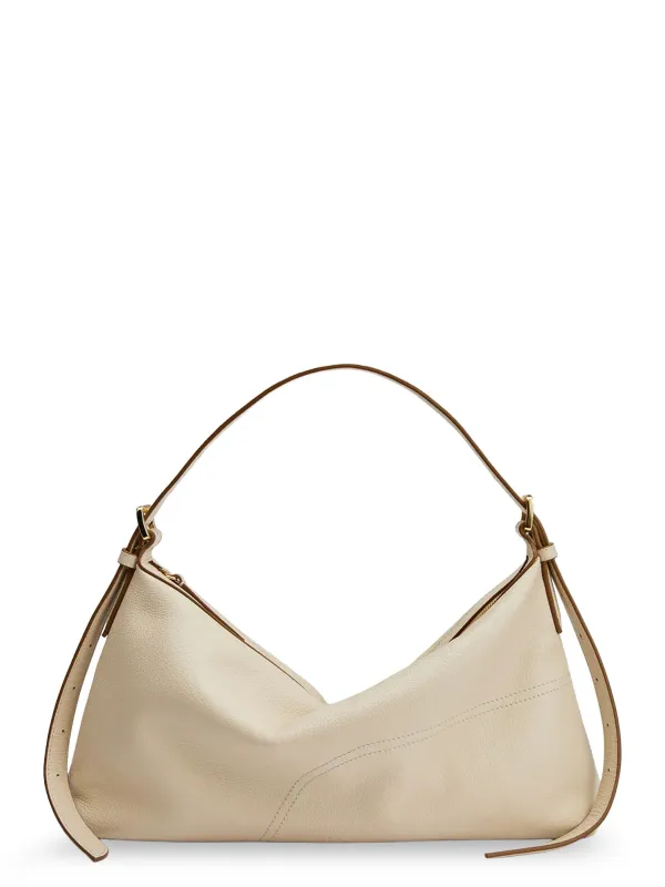Castellare Leather Shoulder Bag sold by Wanan Luxury