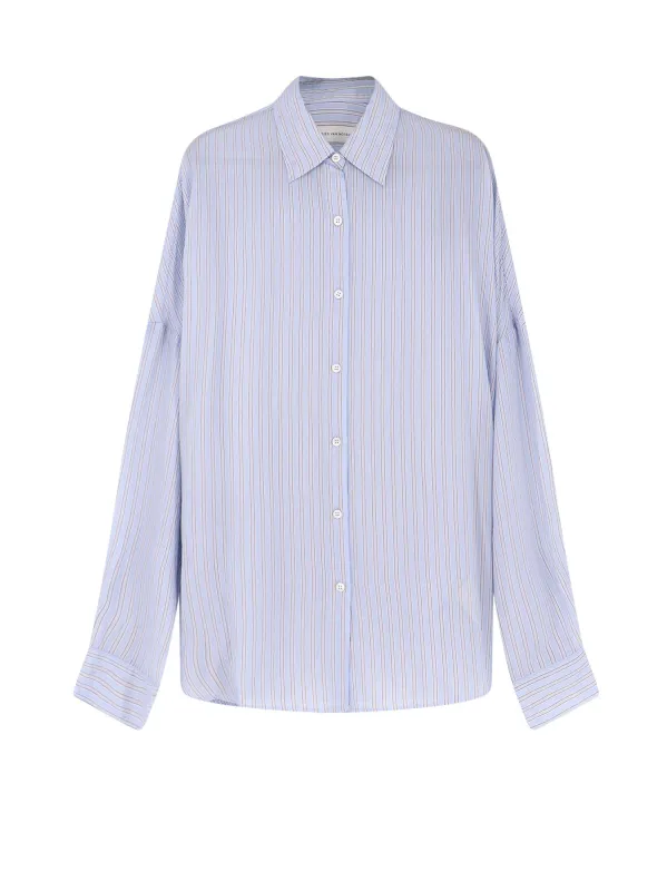 Casia Cupro Shirt With Striped Pattern sold by Wanan Luxury
