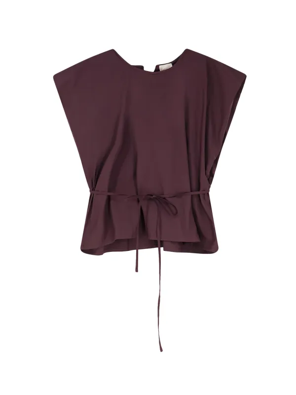 Cotton Top With Belt sold by Wanan Luxury