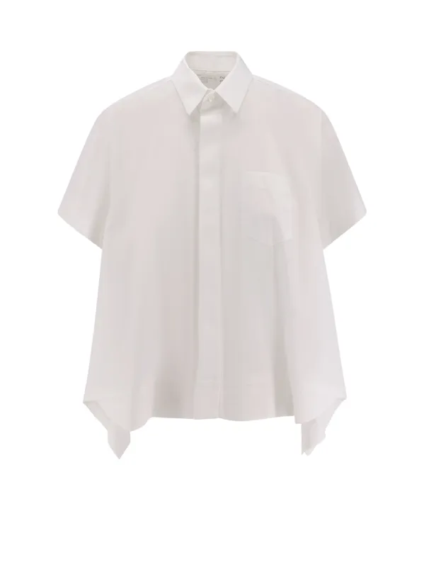Cotton Blend Poplin Shirt sold by Wanan Luxury
