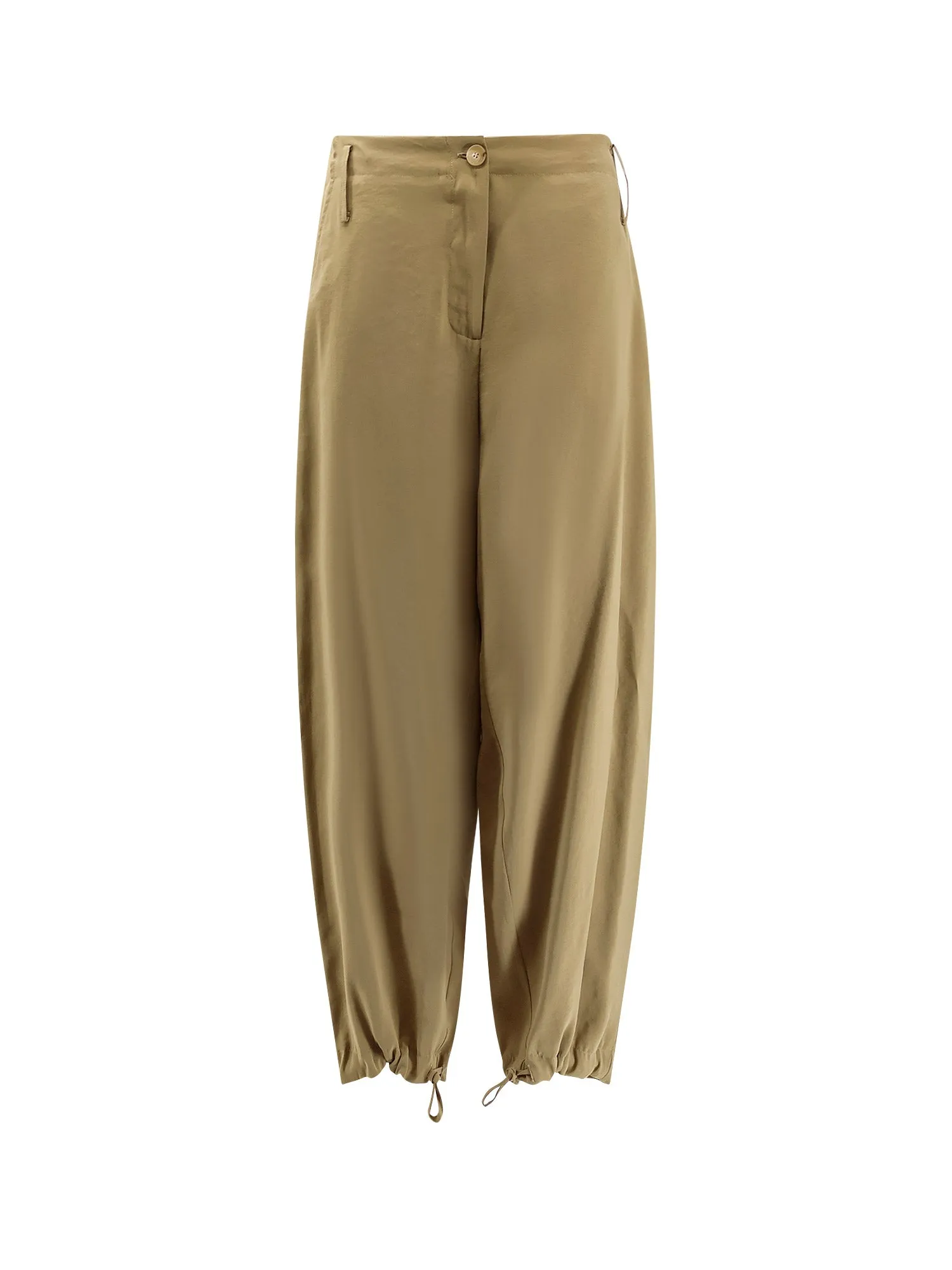 Modal Trousers With Drawstring Detail sold by Wanan Luxury