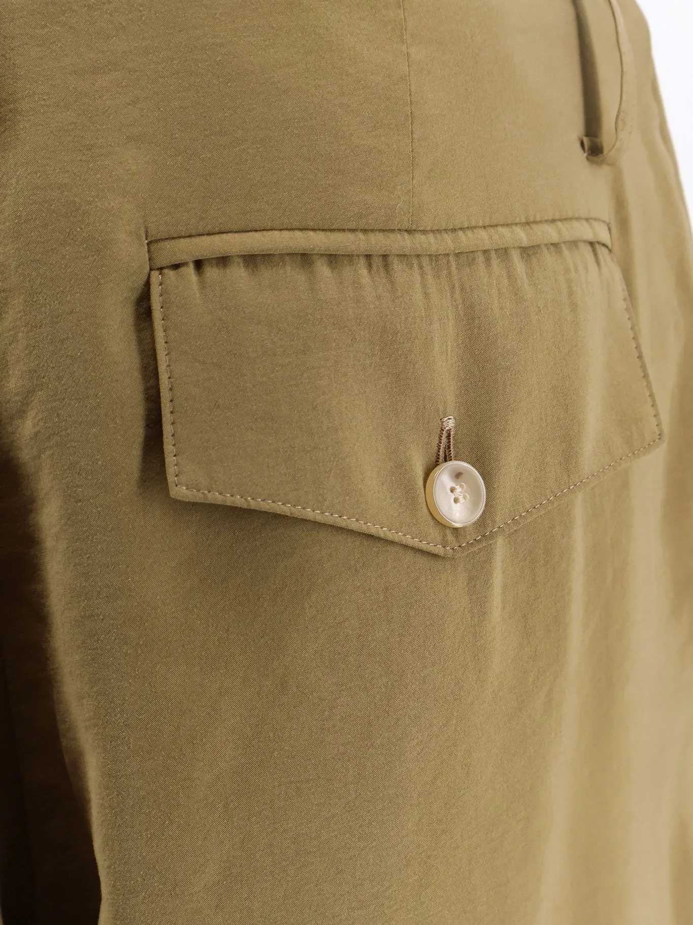 Modal Trousers With Drawstring Detail sold by Wanan Luxury product image thumbnail 3