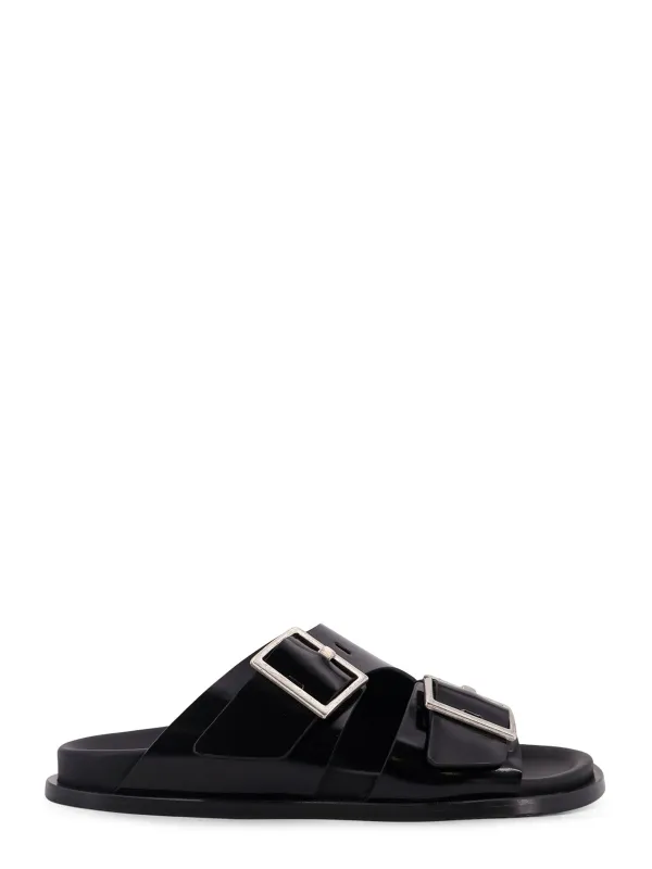 Alba Low Leather Sandals sold by Wanan Luxury