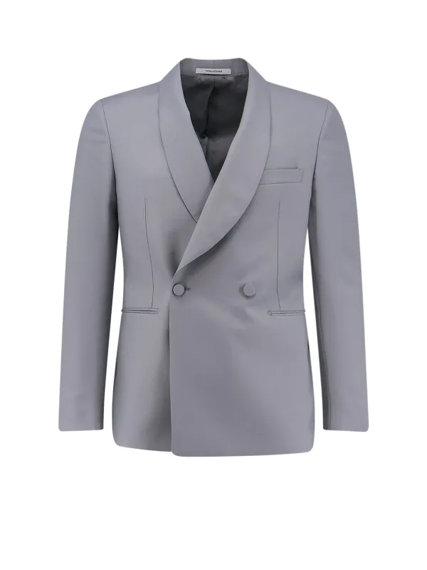 Merrill Virgin Wool Tuxedo Blazer made by Tagliatore
