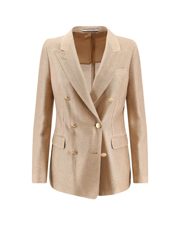 Parigi Double-Breasted Cotton Blazer sold by Wanan Luxury