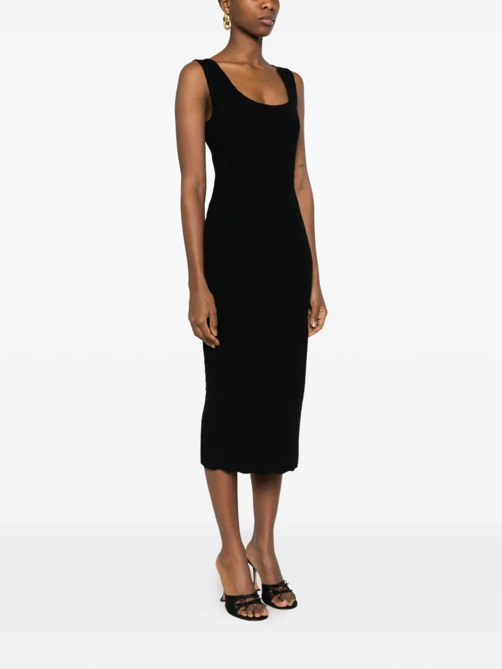 Sleeveless Midi Dress sold by Wanan Luxury product image thumbnail 3