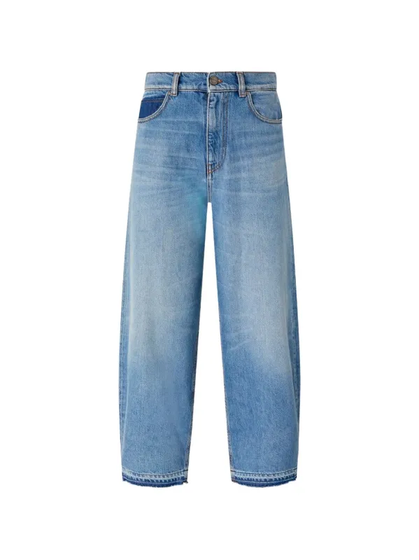 Trousers Blue Denim made by Pinko