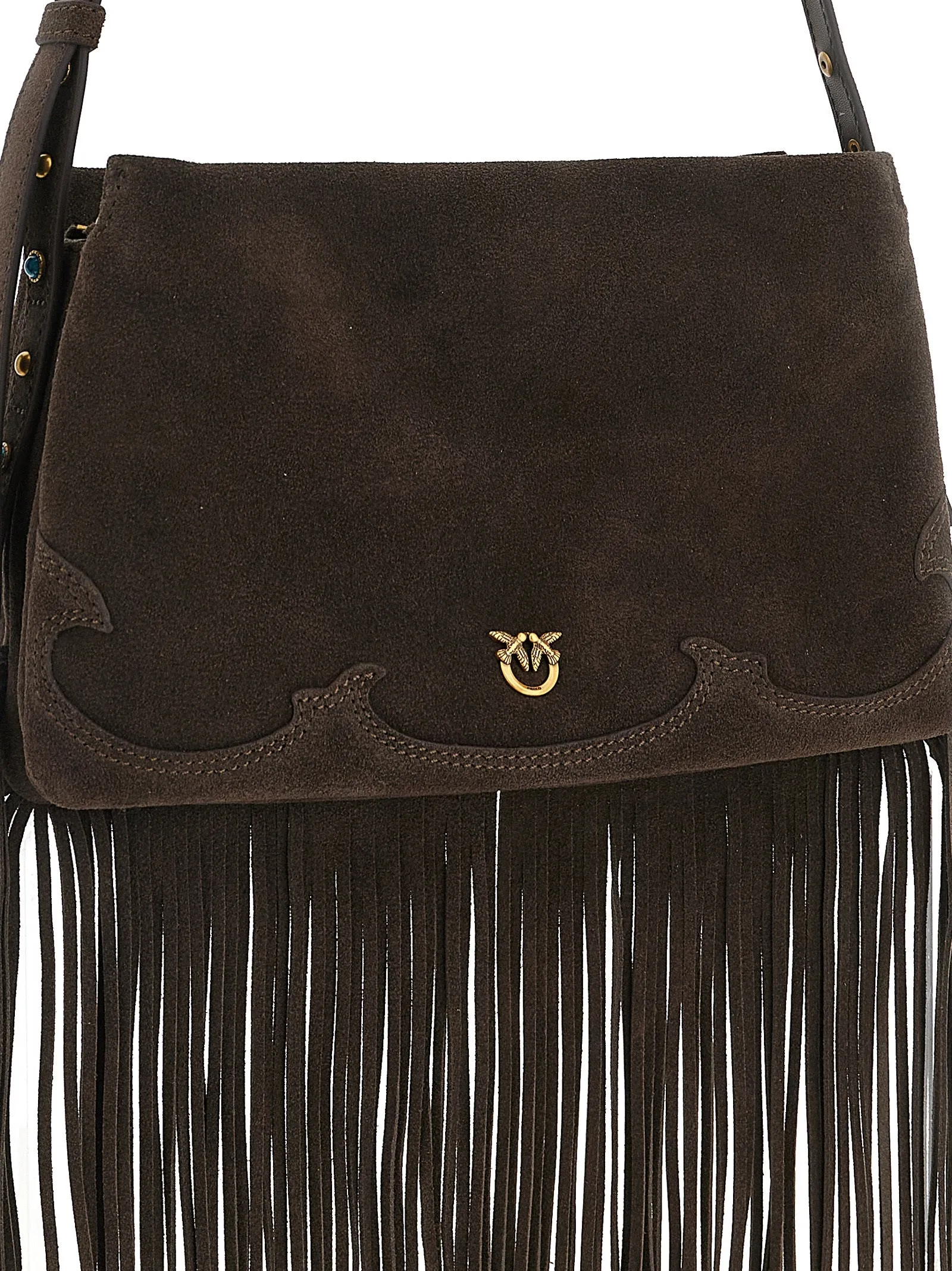 One, Two, Three Crossbody Bags Brown sold by Wanan Luxury product image thumbnail 3