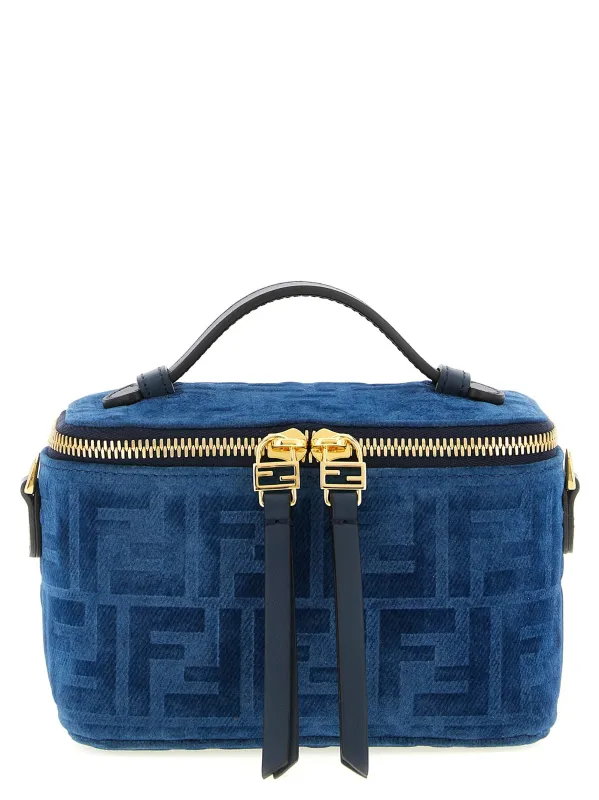 Fendi Vanity Hand Bags Blue sold by Wanan Luxury