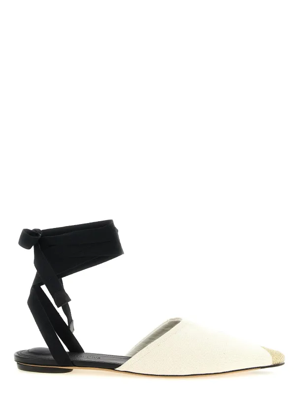 Les Sandales Espadrilles Flat Shoes Beige made by Jacquemus