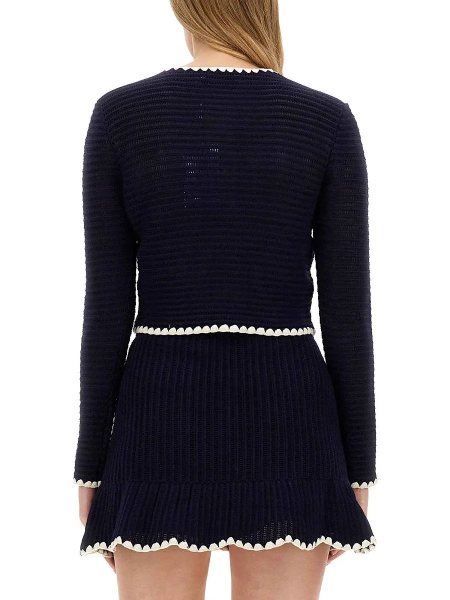 Crochet Cardigan sold by Wanan Luxury product image thumbnail 3