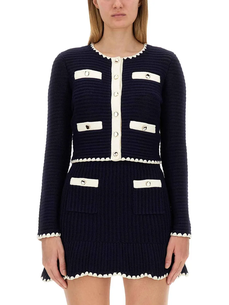 Crochet Cardigan sold by Wanan Luxury