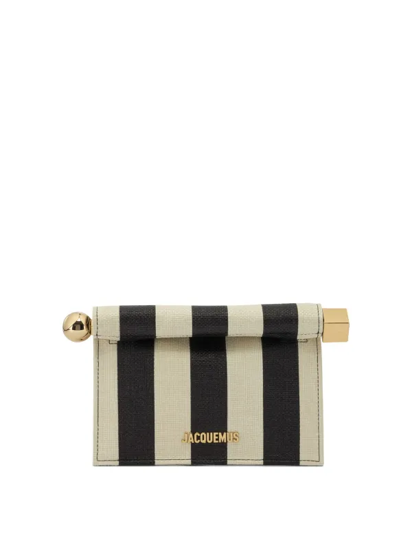 Rond Carré Clutches Black made by Jacquemus