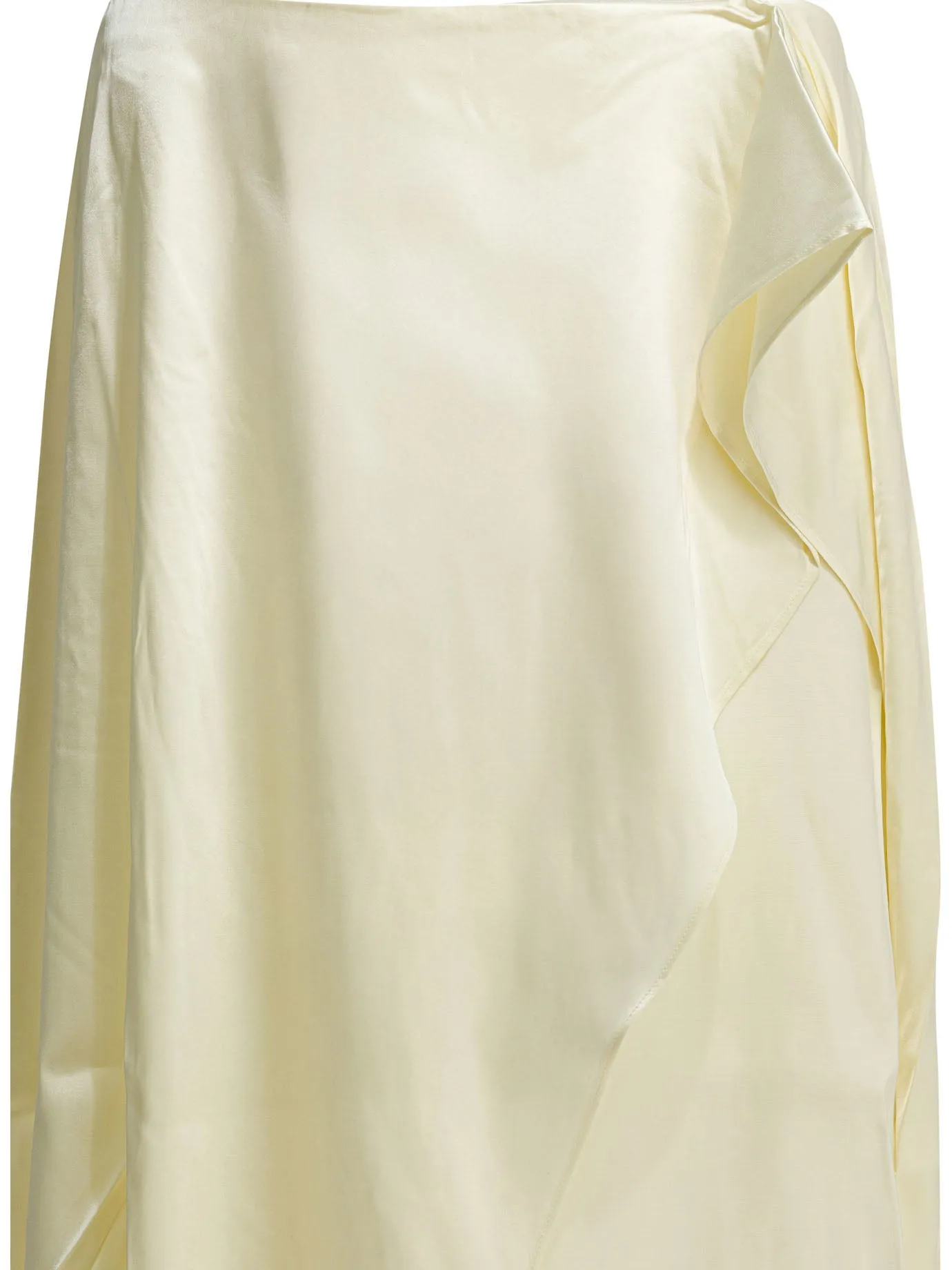 Asymmetrical Midi Skirt Skirts White sold by Wanan Luxury product image thumbnail 3