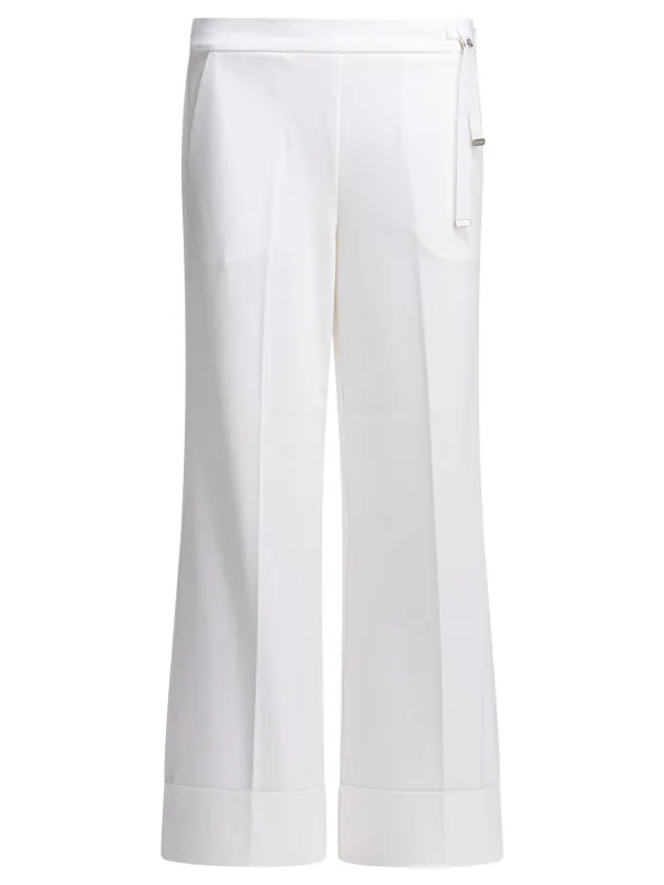 Casual Cotton Pants Trousers White sold by Wanan Luxury