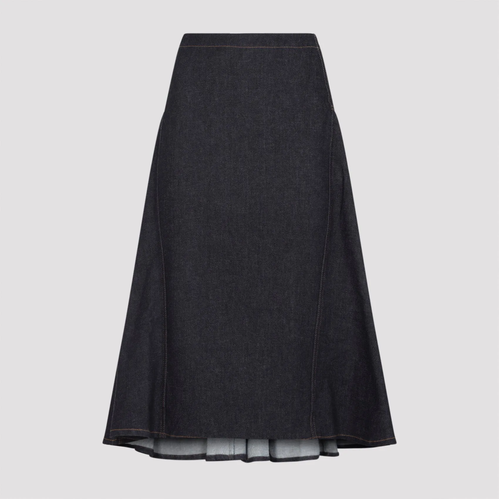 Midi Skirts Blue sold by Wanan Luxury product image thumbnail 2