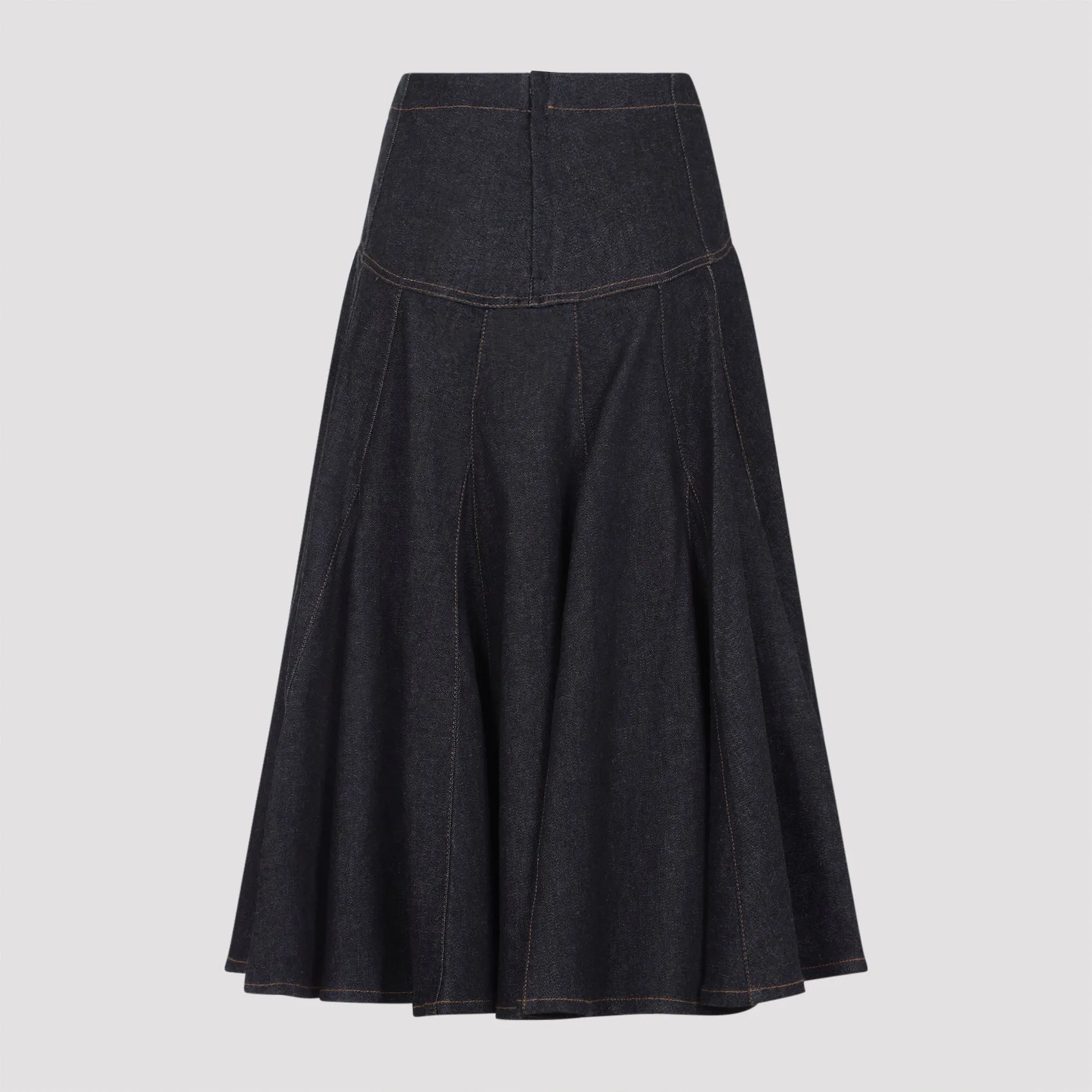 Midi Skirts Blue sold by Wanan Luxury product image thumbnail 3