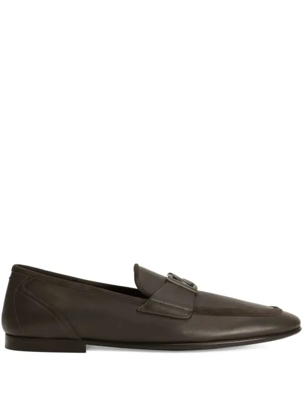 Loafers With Logo Plaque made by Dolce & Gabanna