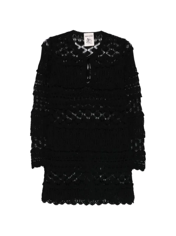 Alvina Cotton Mini Dress made by Wanan Luxury