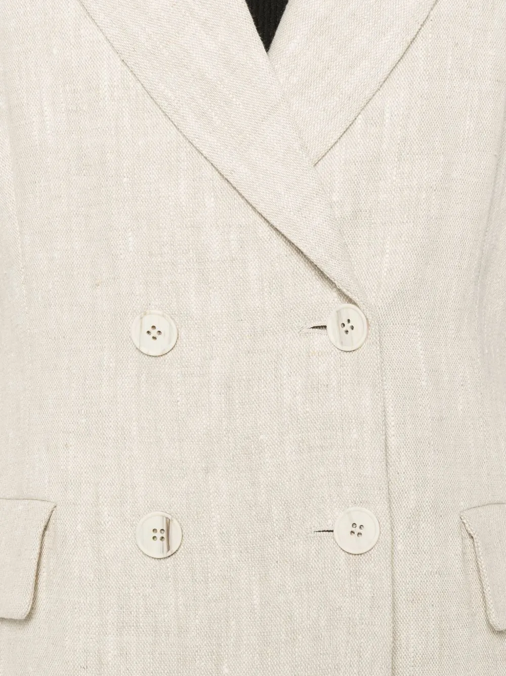 Linen Jacket sold by Wanan Luxury product image thumbnail 3