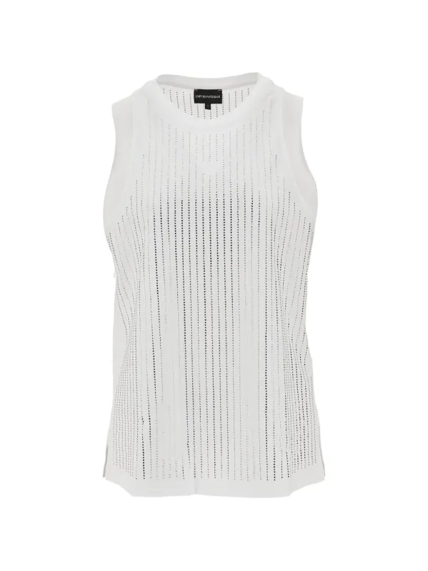 Cotton Tank Top made by Emporio Armani
