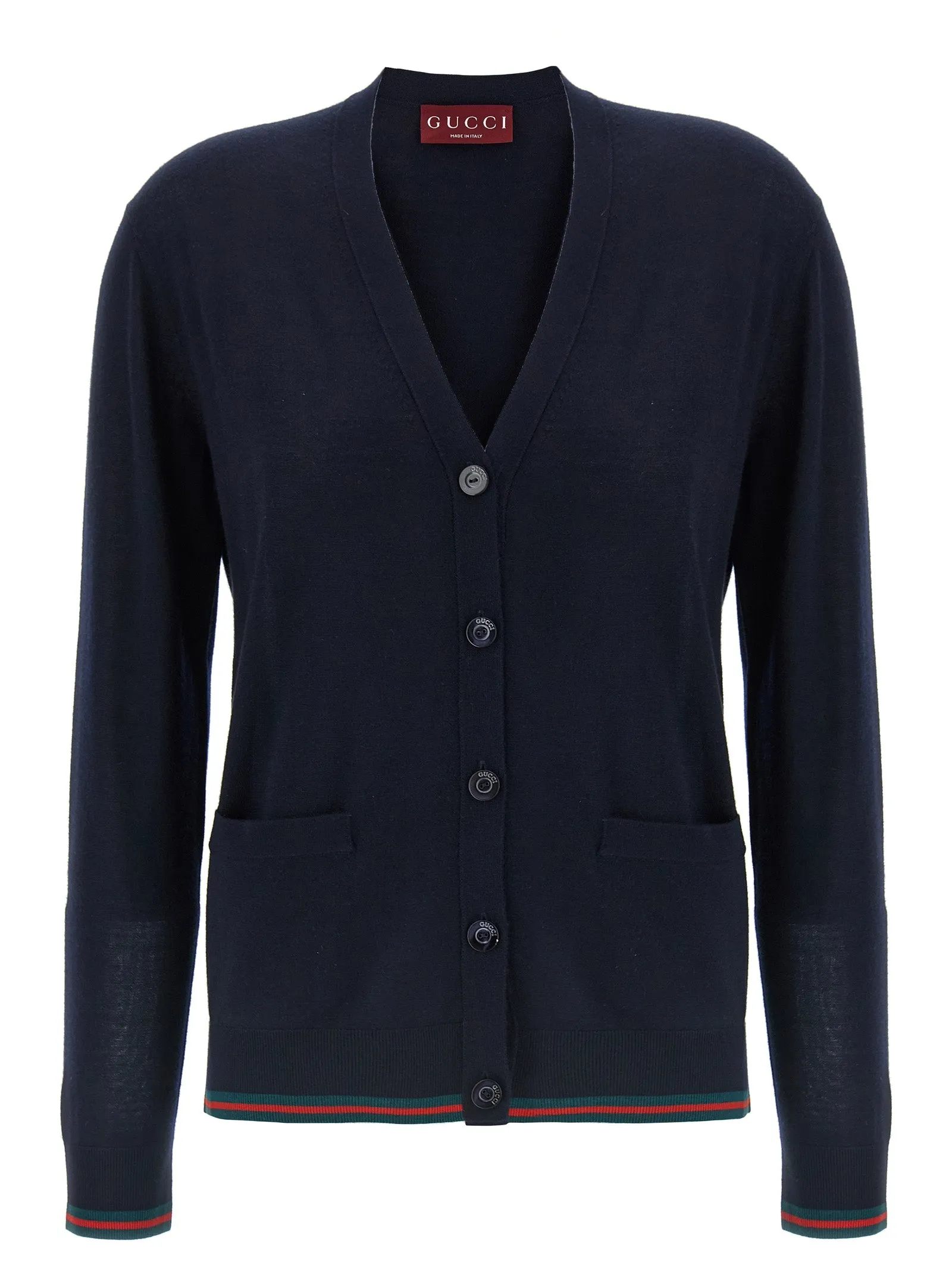 Cardigan Web Sweaters And Cardigans Blue sold by Wanan Luxury
